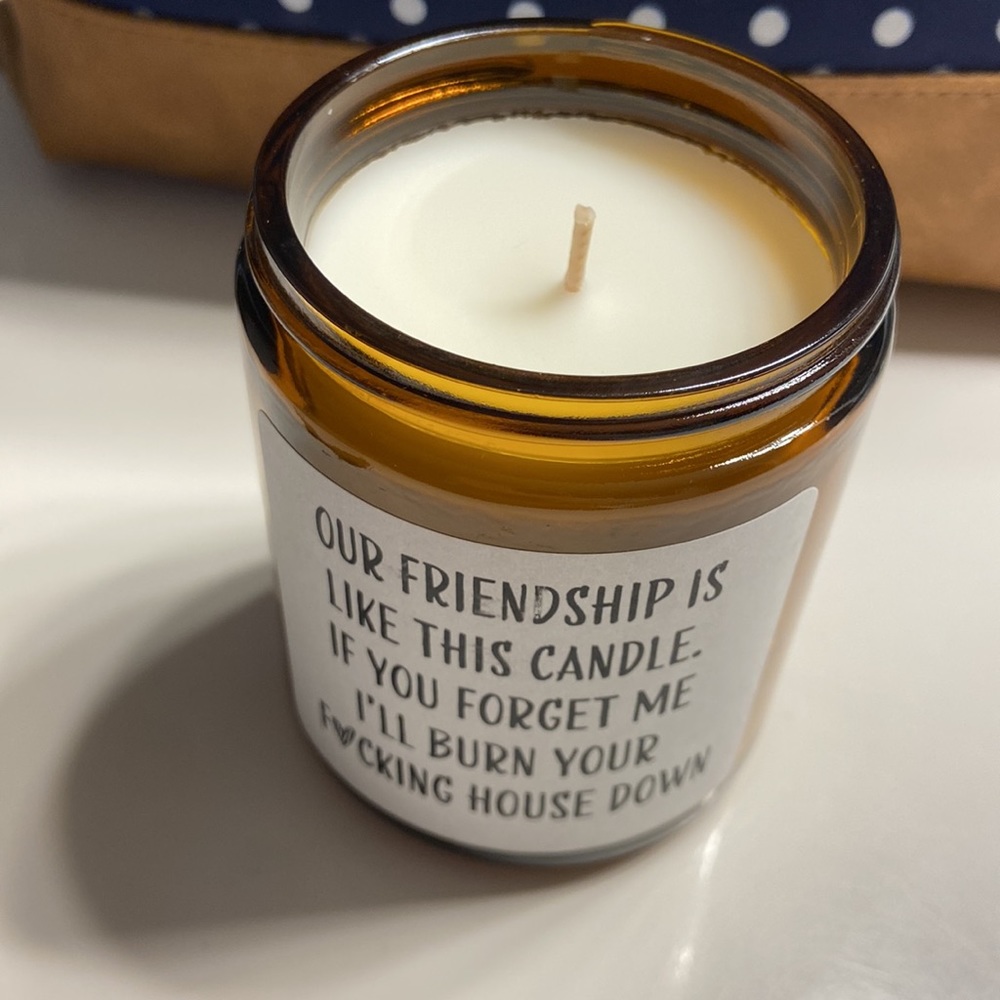 Natural soy wax candle - Picture 3 of 3